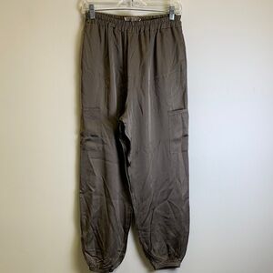 Brand Bazar Women's Casual Cargo Pants in Brown